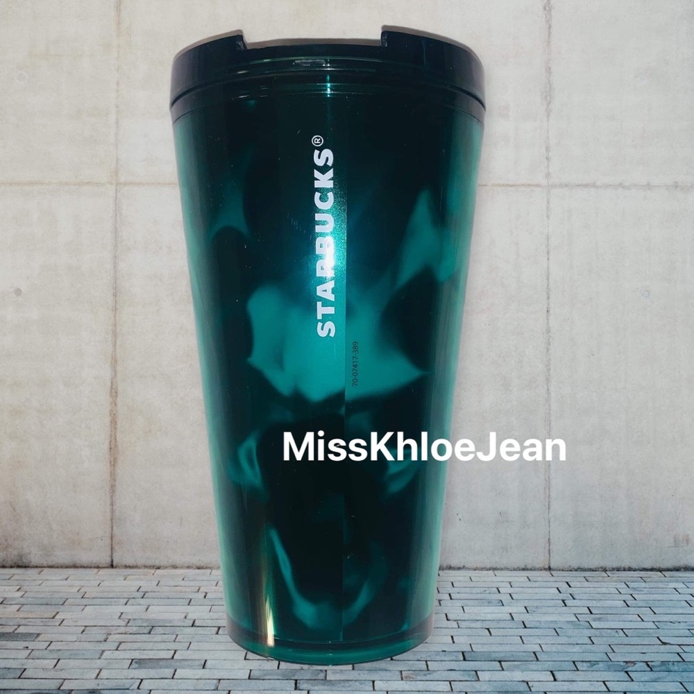 - Starbucks Green/Marbled Tumbler